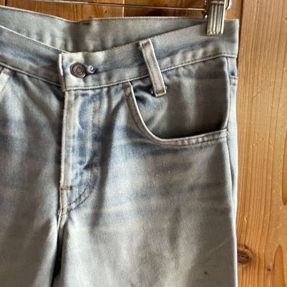 Vintage 70s 917 Orange Tab Levi’s flare jeans - Picture 2 of 16